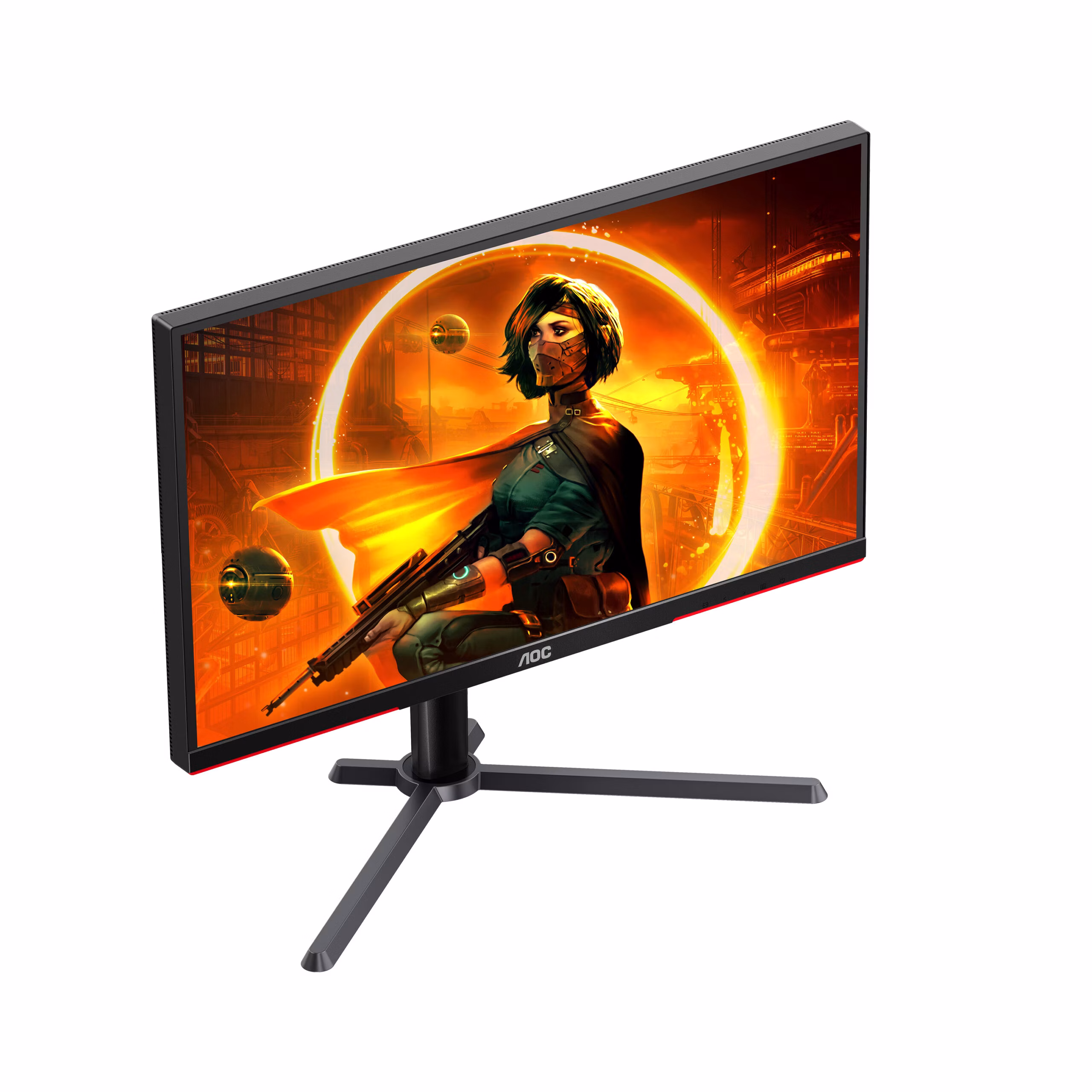 Monitor AOC Gaming Q27G3XMN/BK 27" 180Hz FreeSync Premium Pro VA DP 2 x HDMI Nero 4 Monitor AOC Gaming Q27G3XMN/BK 27" 180Hz FreeSync Premium Pro VA DP 2 x HDMI Nero - immagine 4