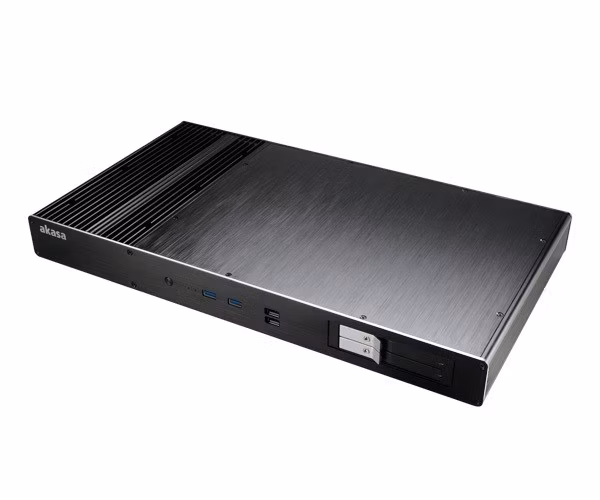Case Akasa Galileo TU Thin-Mini-ITX 1U Nero