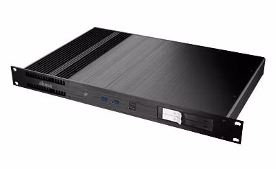 Case Akasa Galileo TU1 Thin-Mini-ITX 1U Nero