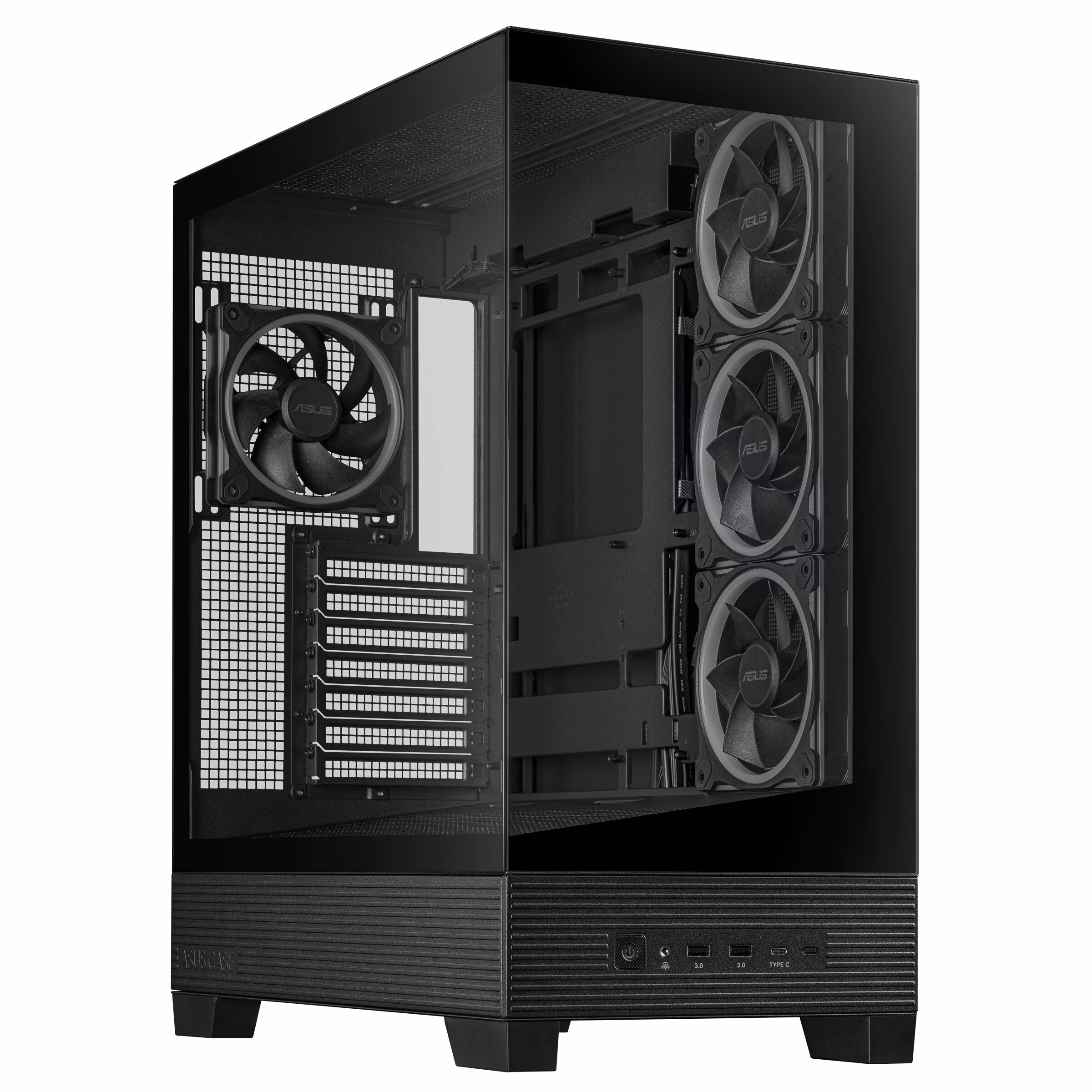Case ASUS A31 Plus TG ARGB BLACK Midi Tower Nero