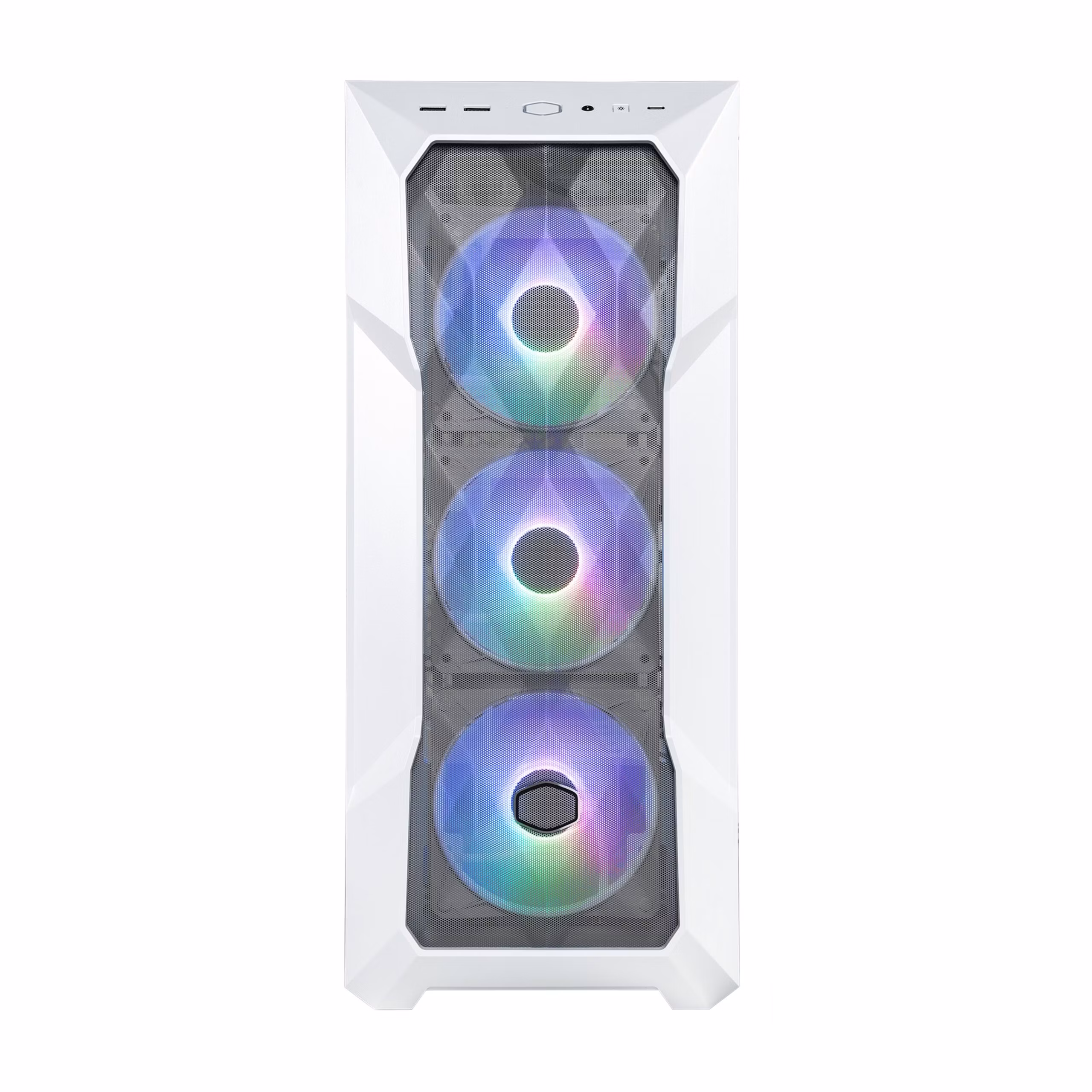 Case Cooler Master TD500V2 Mesh Midi-Tower ARGB Vetro Temperato Bianco 1 Case Cooler Master TD500V2 Mesh Midi-Tower ARGB Vetro Temperato Bianco