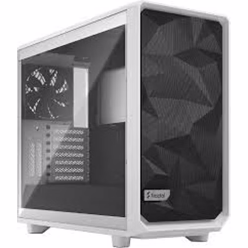Case Fractal Design Meshify 3 Ambience Pro RGB Clear Tint White Midi Tower