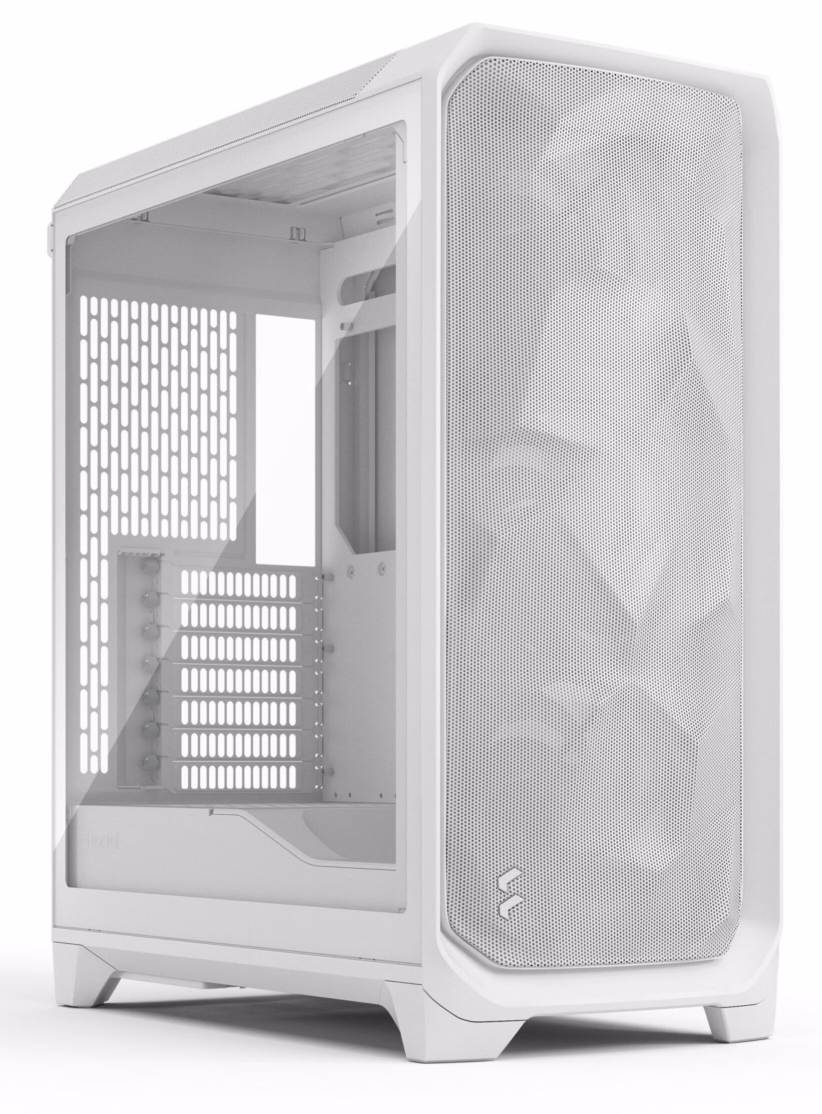 Case Fractal Design Meshify 3 Clear Tint White Midi Tower