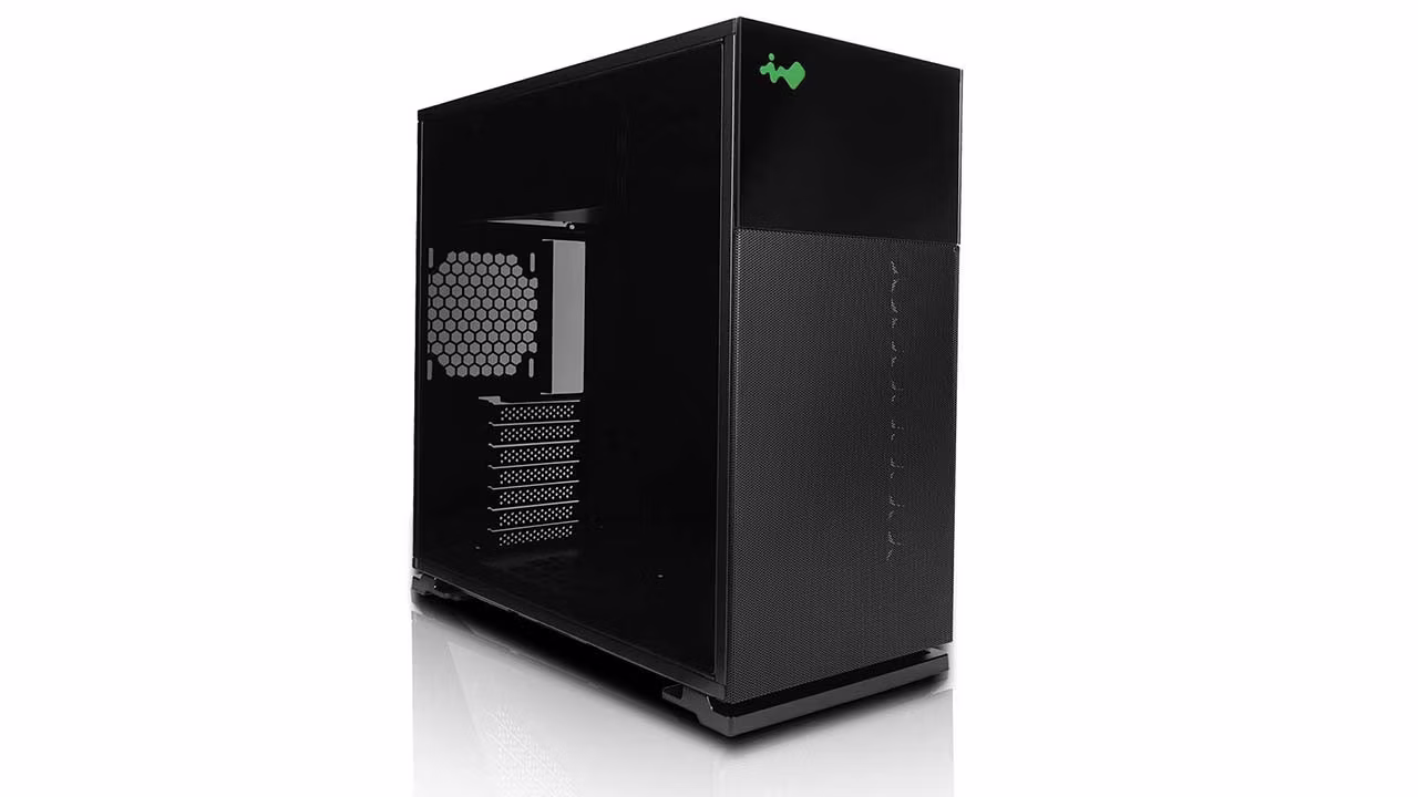 Case InWin 127 Midi Tower Vetro Temperato Nero