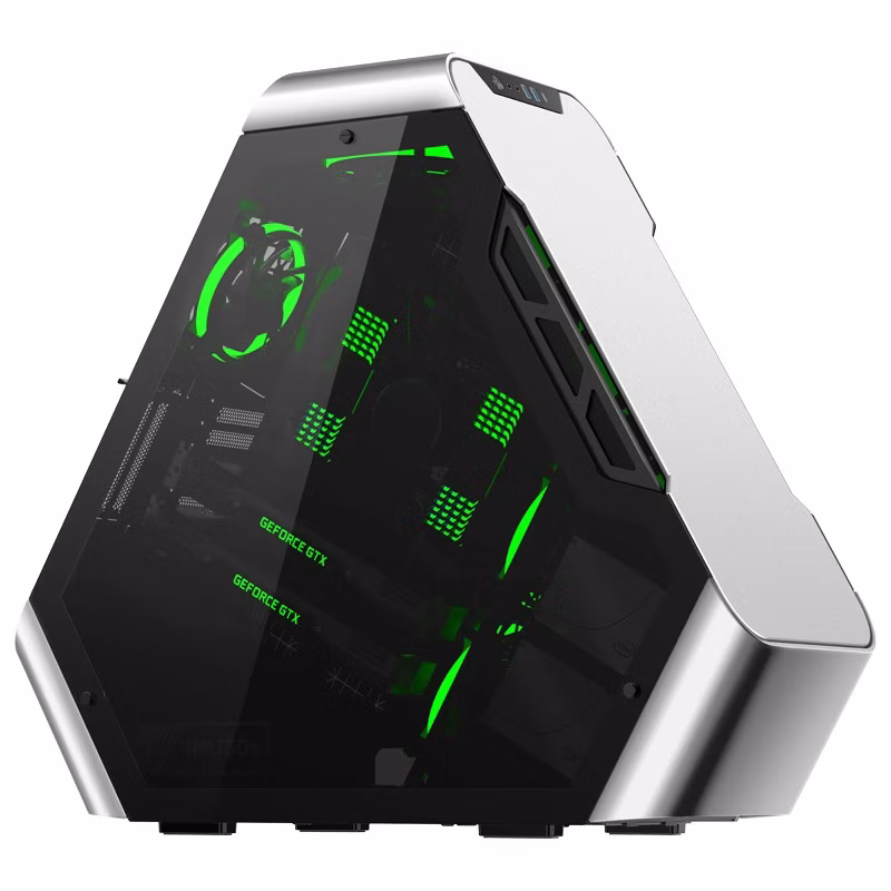 Case Jonsbo TR03-A Showcase Tempered Glass silver