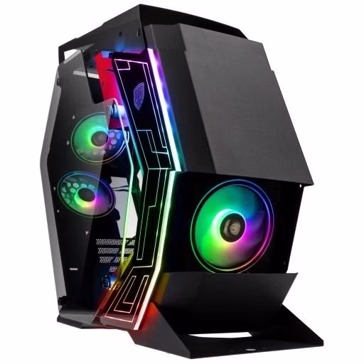 Case Kolink Big Chungus Hench ARGB Showcase Nero