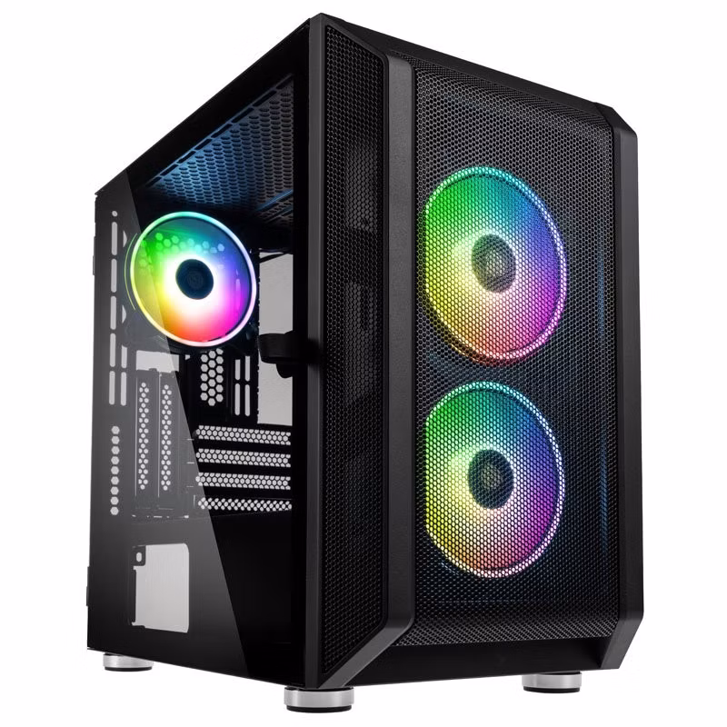 Case Kolink Citadel Mesh RGB Micro-ATX Nero