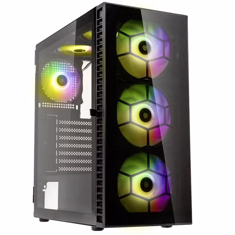 Case Kolink Observatory HF Plus Glass ARGB Midi Tower Nero