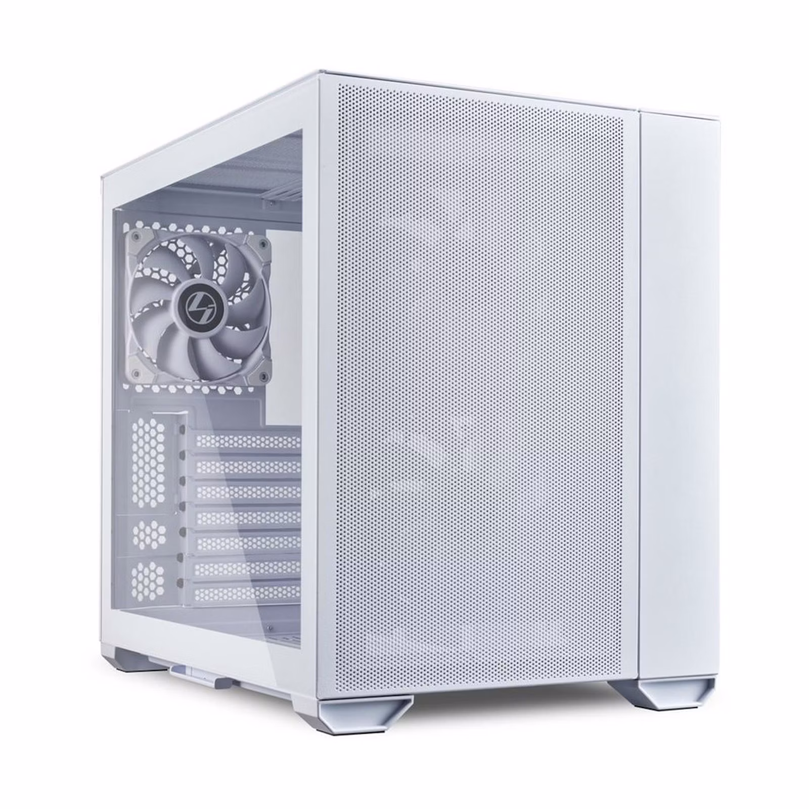 Lian Li O11 Air Mini, Mid-Tower, Tempered Glass - white