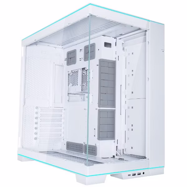 Case Lian Li O11D EVO Midi-Tower Vetro Temperato RGB Bianco
