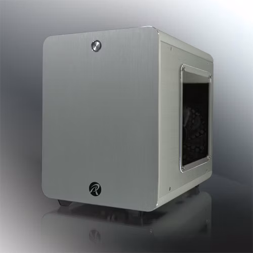 Case RAIJINTEK METIS PLUS Argento Pannello Laterale In Acrilico Mini Tower Mini ITX 1 Case RAIJINTEK METIS PLUS Argento Pannello Laterale In Acrilico Mini Tower Mini ITX
