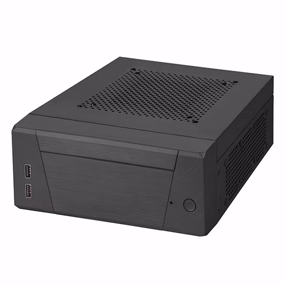 Case SilverStone Milo10 Mini-ITX Nero