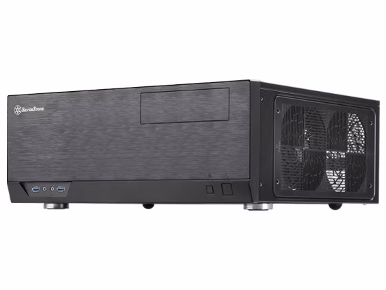 Case Silverstone SST-GD09B USB 3.0 Grandia Desktop Nero
