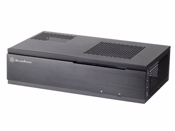 Case SilverStone SST-ML06B Milo HTPC Nero