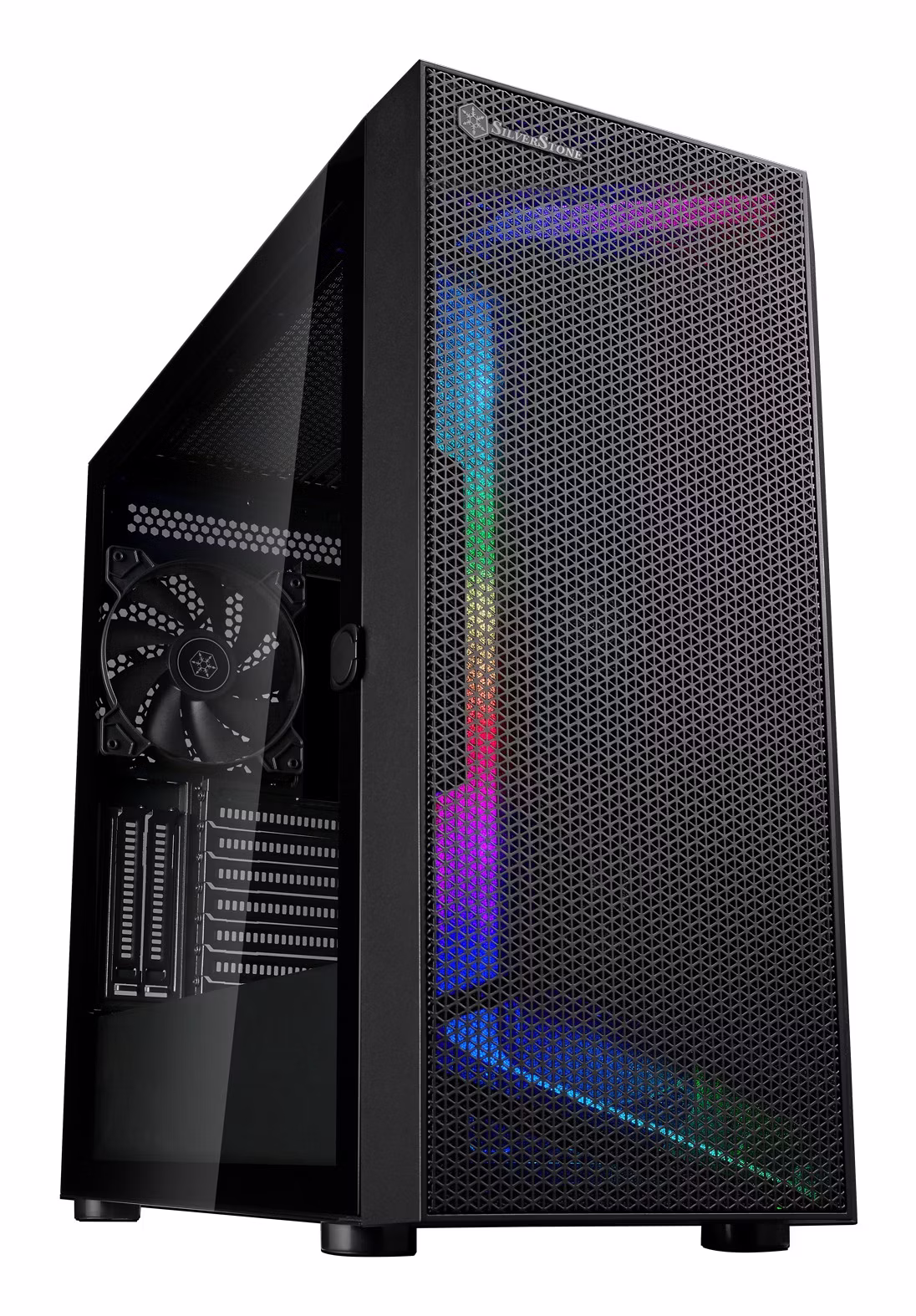 Case SilverStone SST-SEH1B-G - SETA H1 Midi-Tower Vetro Temperato Nero
