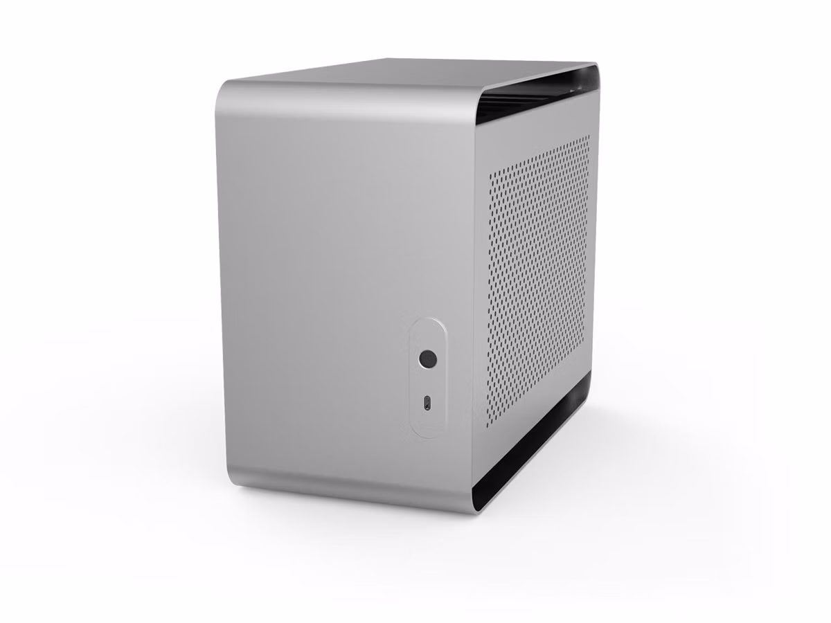 Case Streacom DA2 Mini-ITX Silver