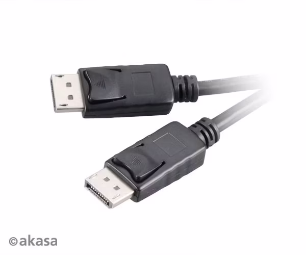 Cavo DisplayPort Akasa Nero 2m
