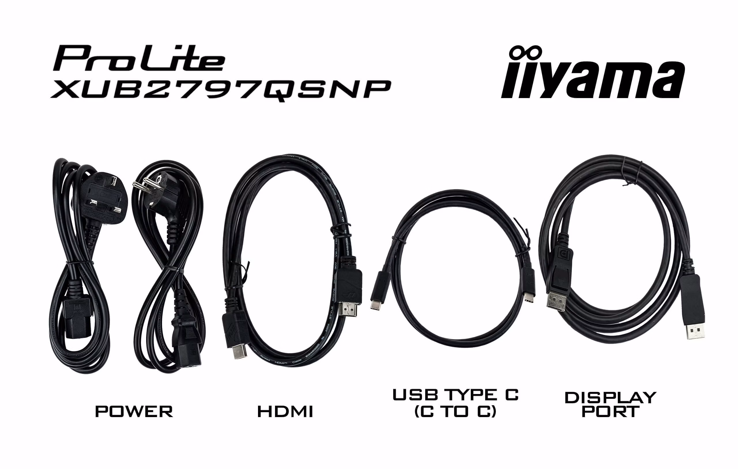 Monitor IIyama ProLite XUB2797QSNP-B1 27'' WQHD IPS USB-C-100Hz Nero Matt 15 Monitor IIyama ProLite XUB2797QSNP-B1 27'' WQHD IPS USB-C-100Hz Nero Matt - immagine 15