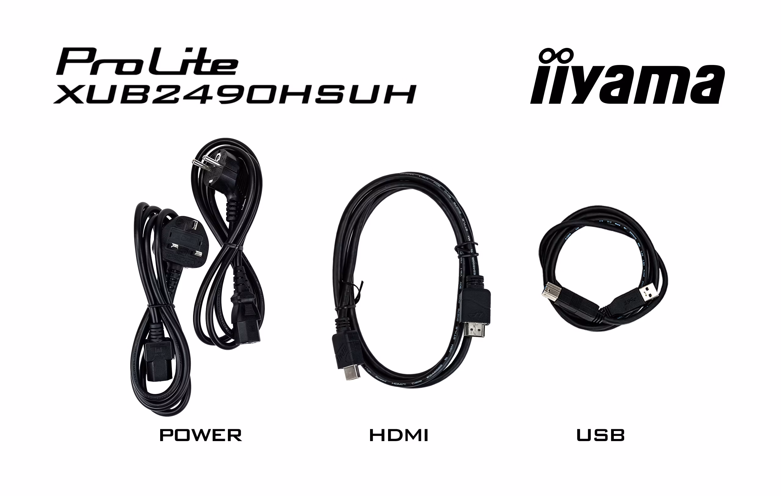 Monitor Iiyama ProLite XUB2490HSUH-B2 24" Full HD LED Nero 19 Monitor Iiyama ProLite XUB2490HSUH-B2 24" Full HD LED Nero - immagine 19