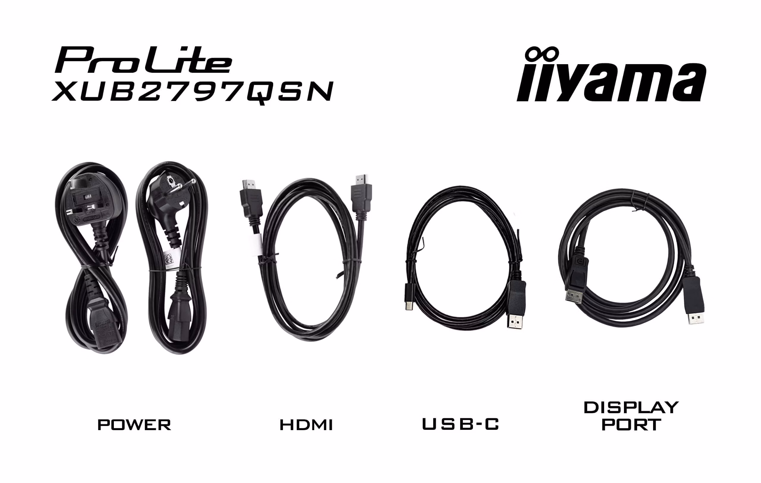 Monitor IIYAMA ProLite XUB2797QSN-B2 27" Nero QHD IPS Adaptive Sync USB-C Dock RJ 45 100Hz 14 Monitor IIYAMA ProLite XUB2797QSN-B2 27" Nero QHD IPS Adaptive Sync USB-C Dock RJ 45 100Hz - immagine 14