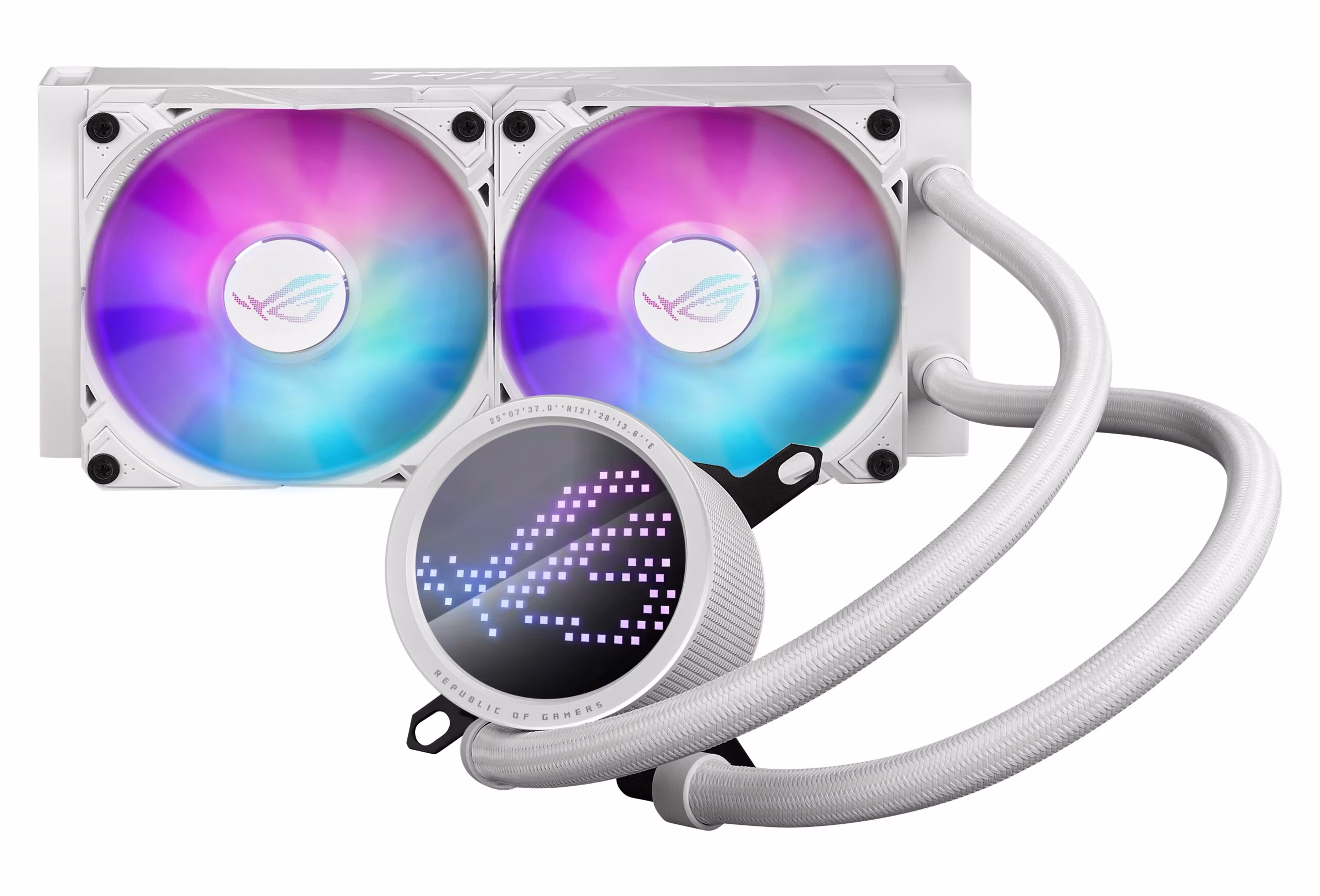 Dissipatore a liquido ASUS ROG Ryuo III 240 ARGB 240 mm bianco