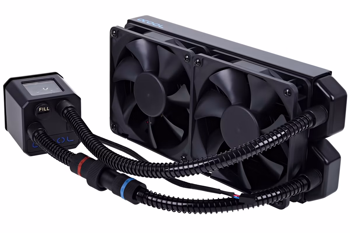 Dissipatore A Liquido Alphacool Eisbaer 240 mm Nero