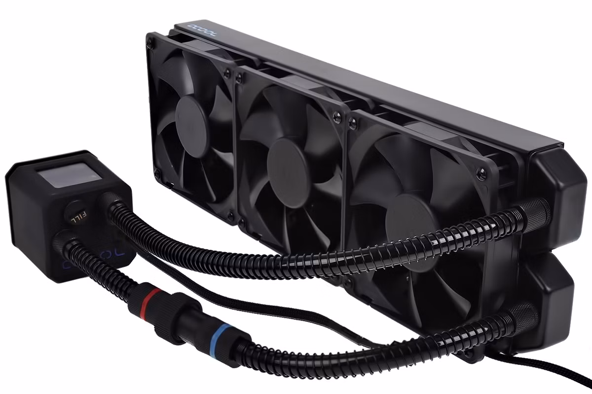Dissipatore A Liquido Alphacool Eisbaer 360 mm Nero