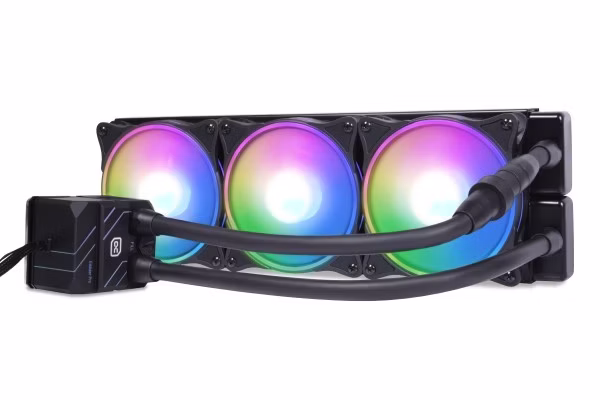 Dissipatore A Liquido Alphacool Eisbaer Pro HPE Aurora AIO 360 mm Nero