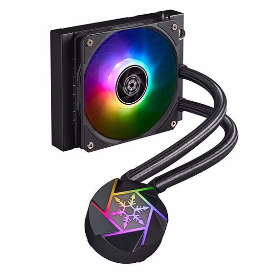 Dissipatore A Liquido SilverStone VIDA 120 SLIM 120 mm Nero
