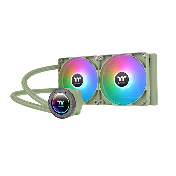 Dissipatore A Liquido ThermalTake TH280 V2 ARGB Sync All-In-One 240 mm Matcha Green