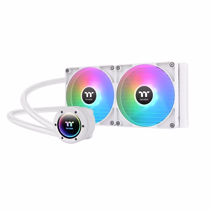 Dissipatore A Liquido ThermalTake TH280 V2 ARGB Sync All-In-One Snow Edition 240 mm Bianco