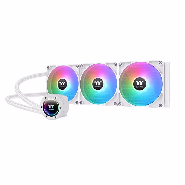 Dissipatore A Liquido ThermalTake TH420 V2 ARGB Sync All-In-One Snow Edition 420 mm Bianco