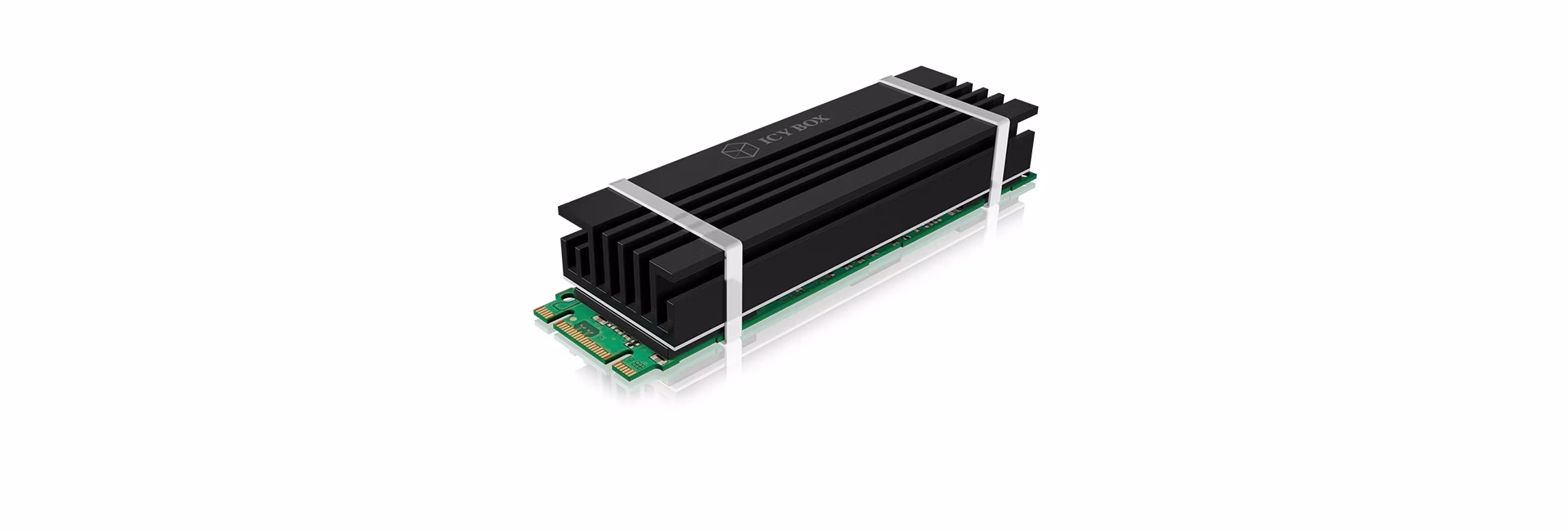 Dissipatore Passivo SSD M.2 ICY BOX IB-M2HS-70 Nero