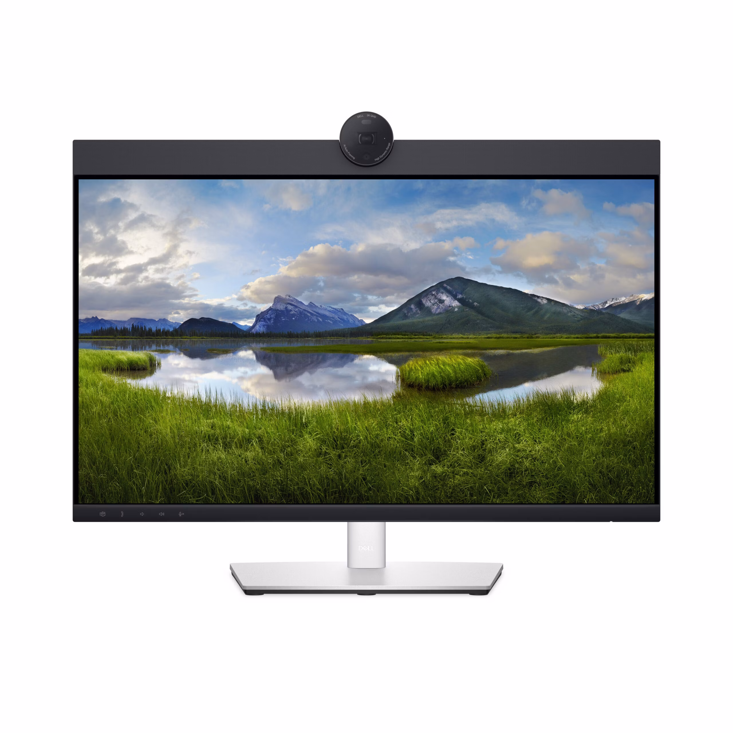 Monitor Dell P2424HEB 24'' FullHD IPS Webcam 2K USB-C Nero/Argento