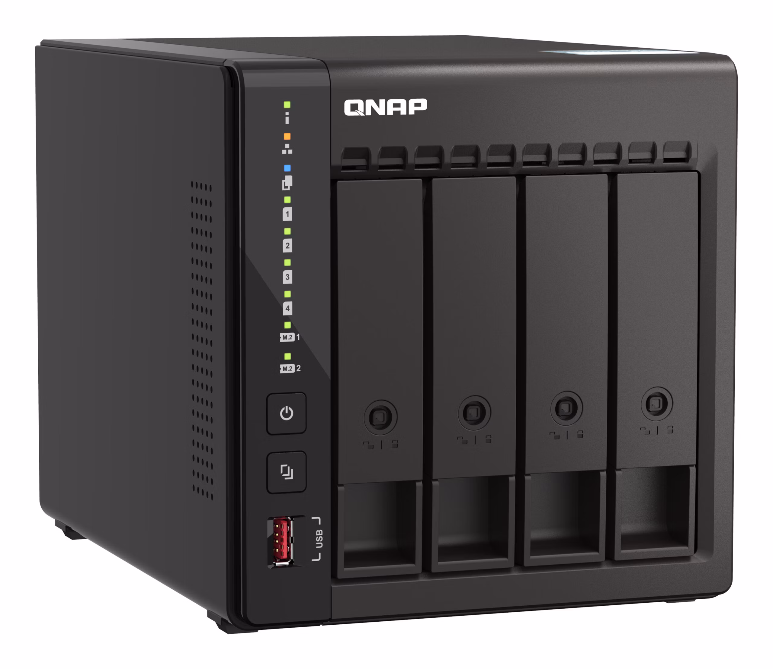 Nas QNAP TS-453E Nero J6412 4 Nas QNAP TS-453E Nero J6412 - immagine 4