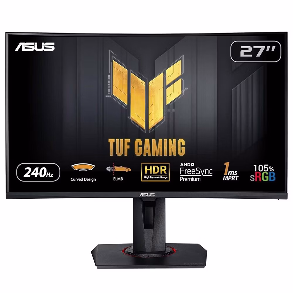 Monitor ASUS TUF Gaming VG27VQM 27'' FullHD VA AMD Free-Sync Nero