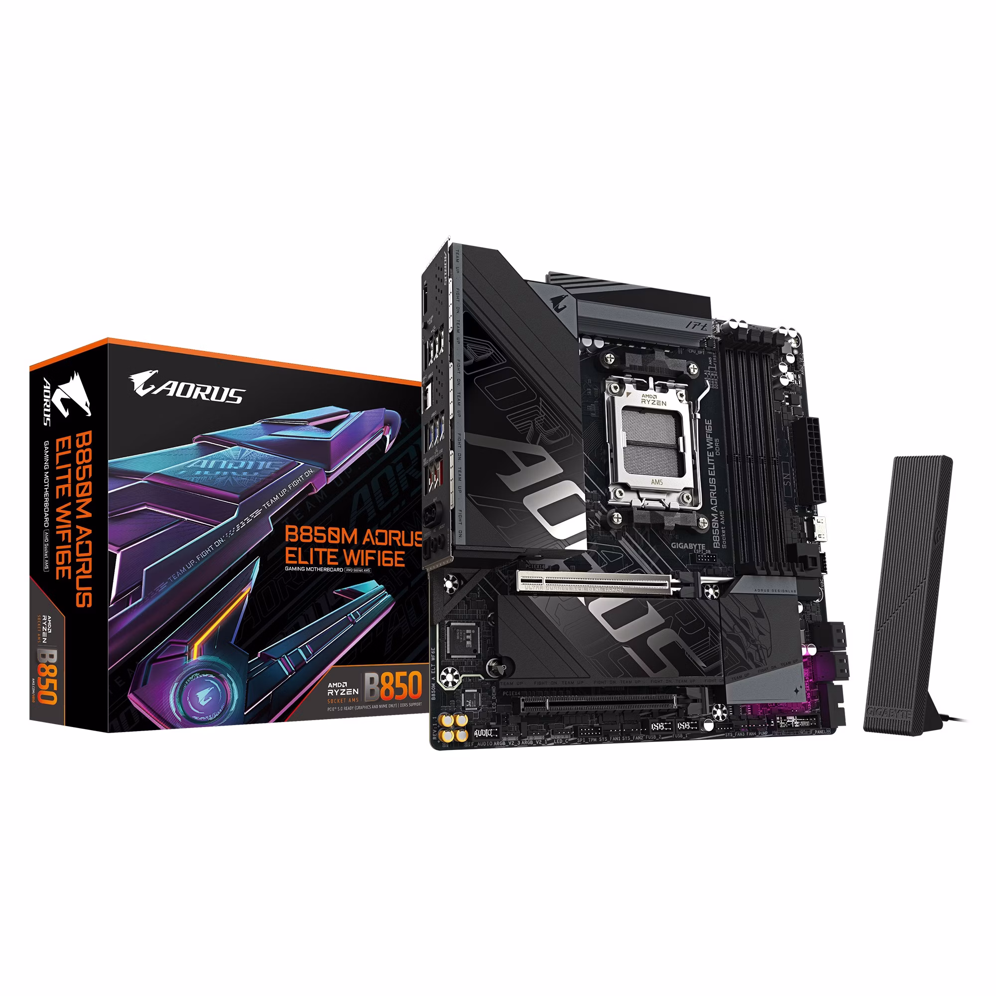 Scheda Madre Gigabyte GA-B850M A ELT WF6E Micro-ATX DDR5 Socket AM5