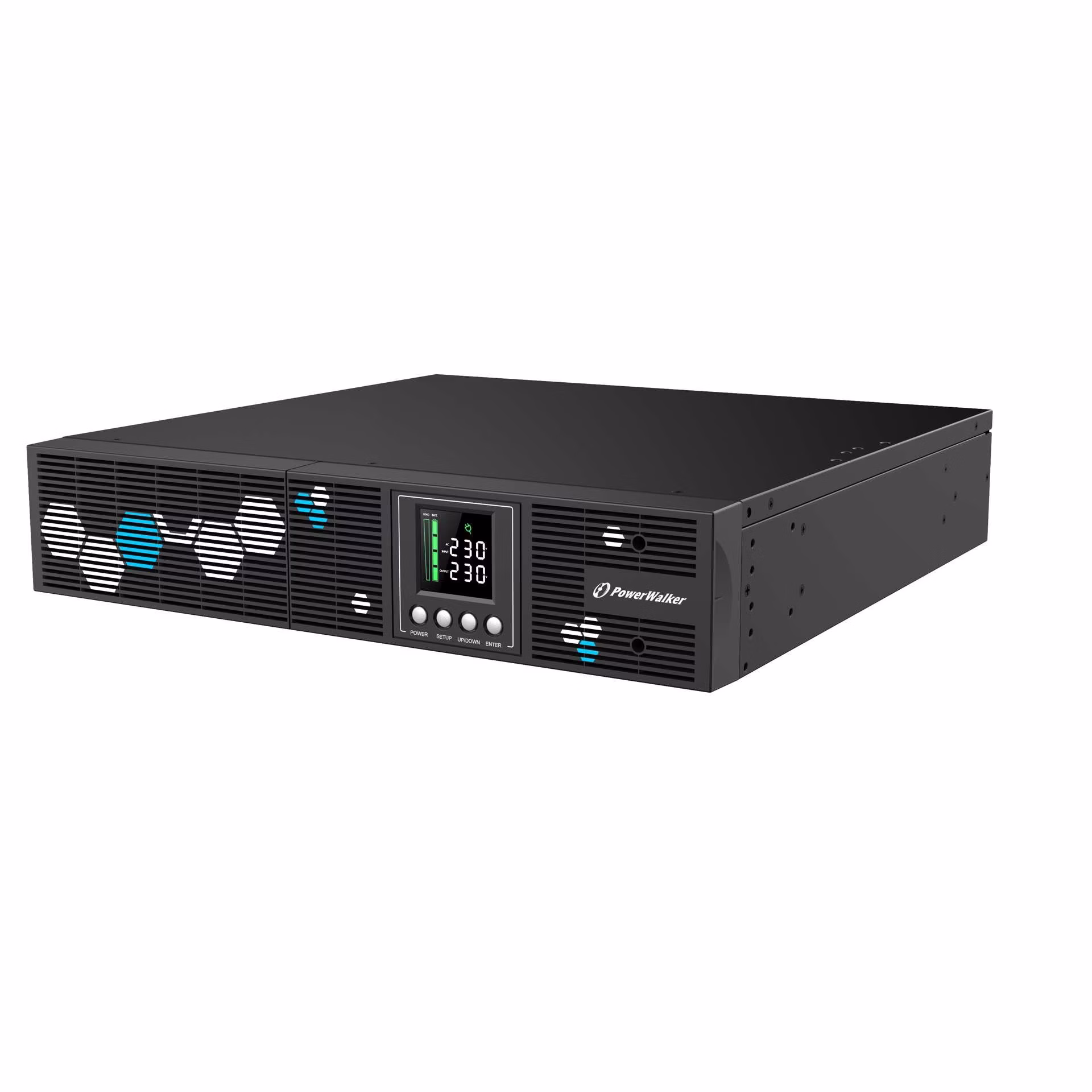Gruppo di Continuità Per Rack Prese Programmabili BlueWalker Power VI 2000 RLP AVR Sinusoidale Pura