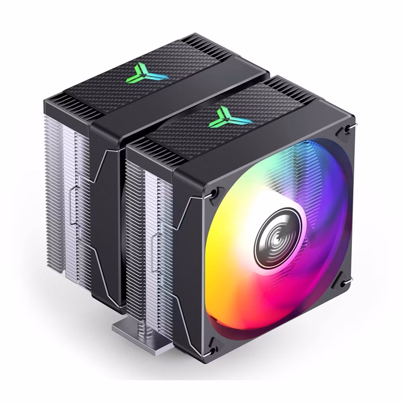 Dissipatore Ad Aria Jonsbo CR 3000E CPU Dual Tower ARGB 260W TDP Bianco 120mm