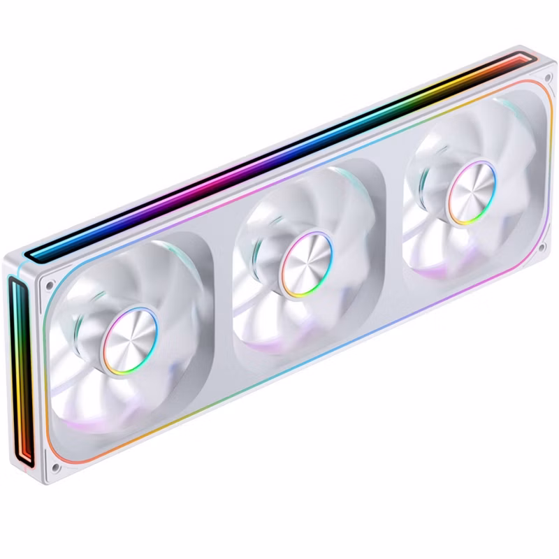 Ventola Jonsbo ZA 360 Lama Inversa PWM ARGB 360mm Bianco