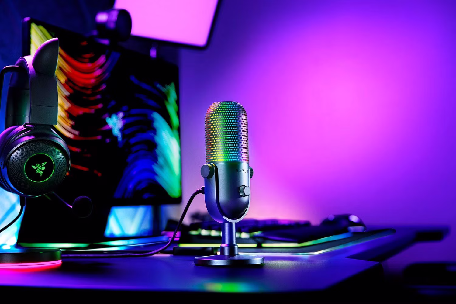 MICROFONO Razer Seiren V3 Chroma Nero