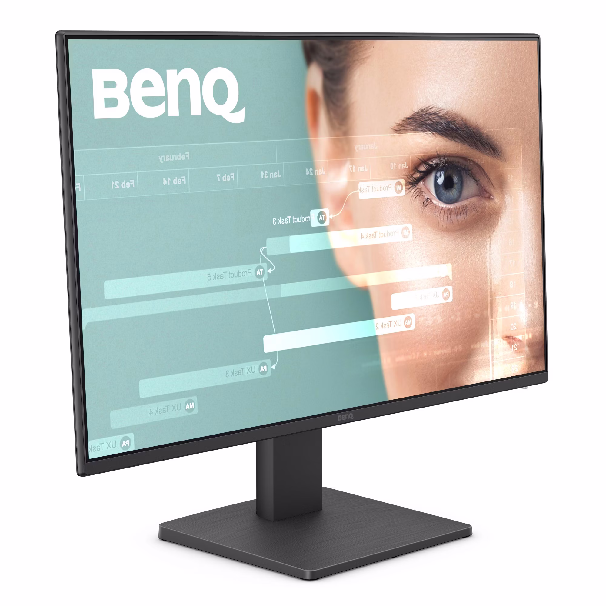Monitor BENQ GW2491 24" Nero Full HD IPS HDMI DisplayPort 100Hz