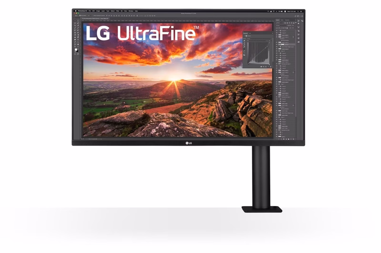 Monitor LG Ergo 32UN880K-B 32" Nero UltraHD 4K IPS AMD Free-Sync HDR10