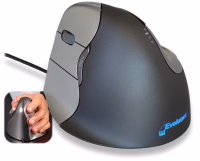Mouse Evoluent Vertical 4 LH nero