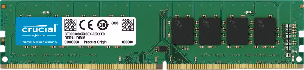 RAM Crucial DDR4 32GB (1x32) 3200MHz CL22