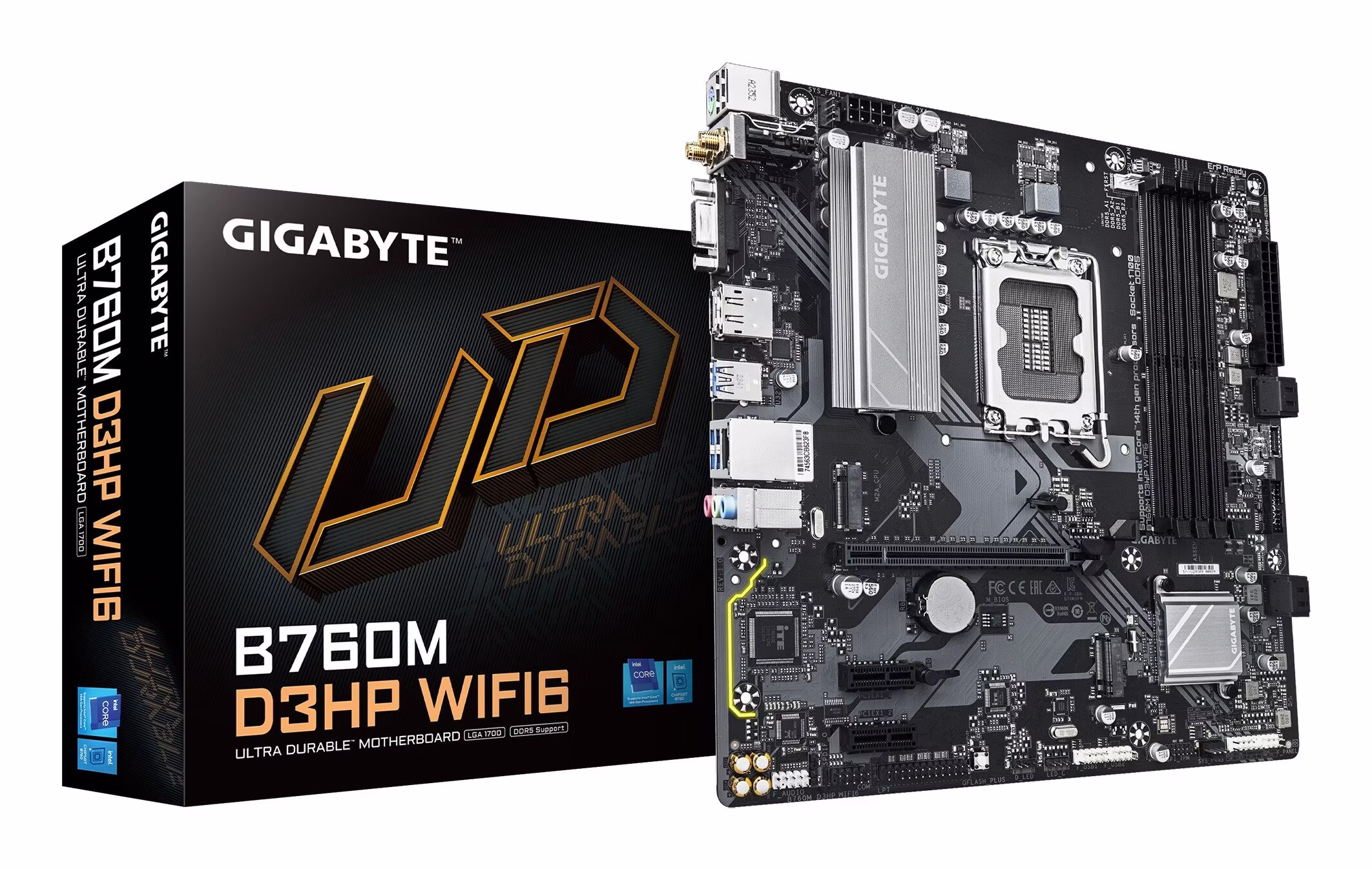 Scgeda Madre GIGABYTE B760M D3HP WIFI6 LGA 1700 USB 3.2 Gen 1