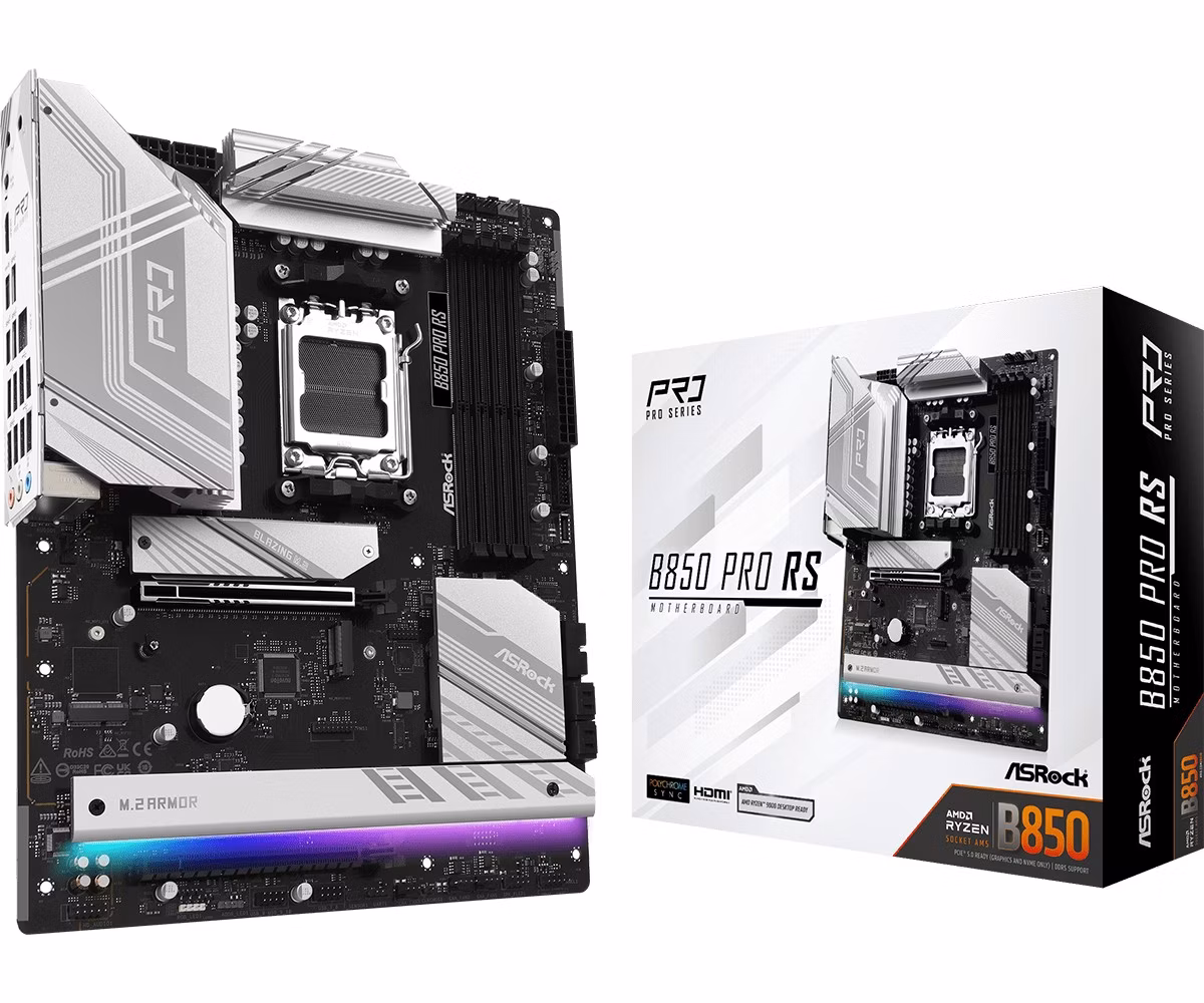 Scheda Madre ASROCK B850 Pro RS Socket AM5 DDR5 ATX
