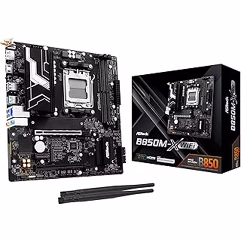 Scheda Madre ASROCK B860M-X WIFI LGA 1851 DDR5 Micro ATX