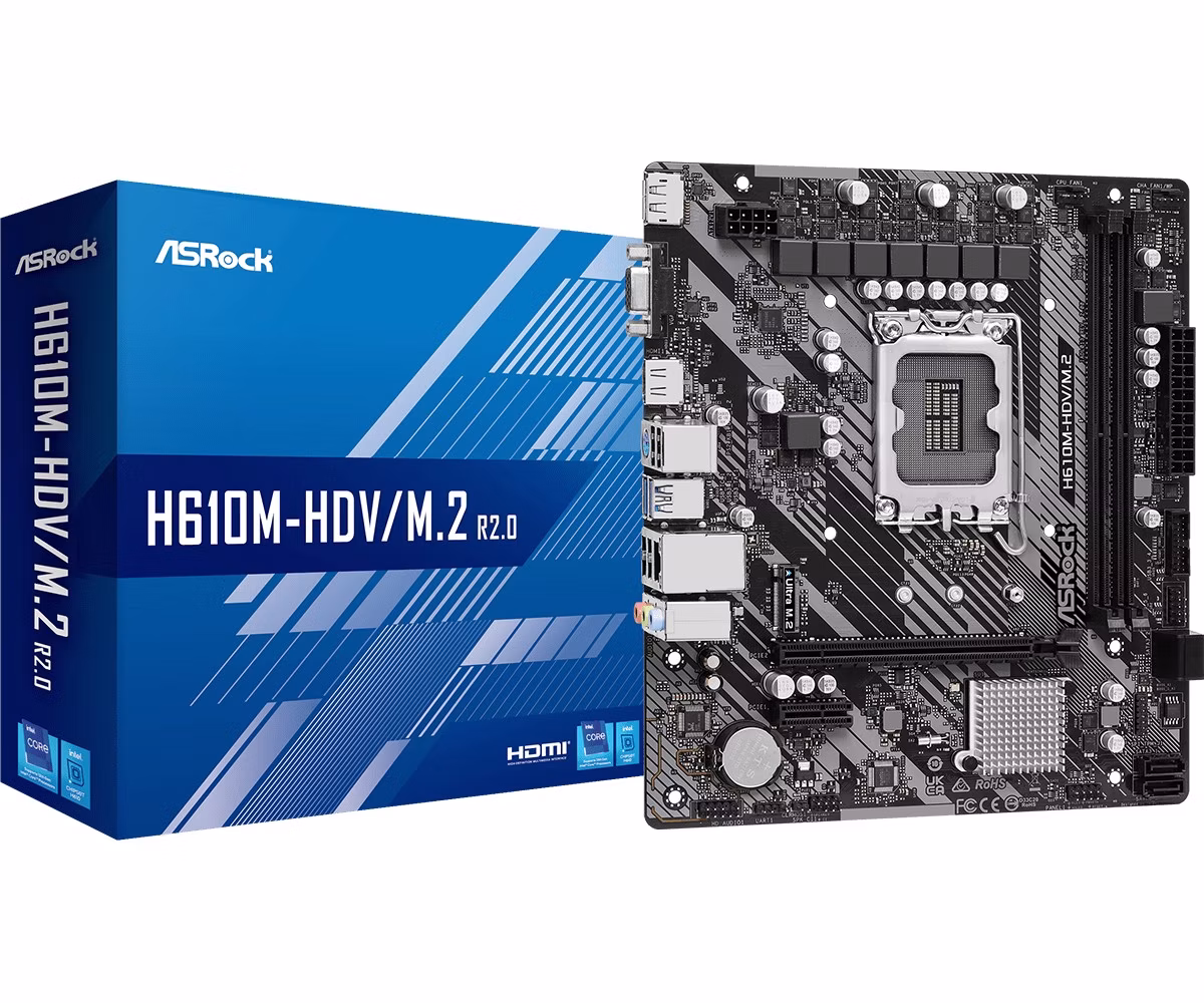 Scheda madre ASROCK H610M-HDV/M.2 R2.0 socket 1700