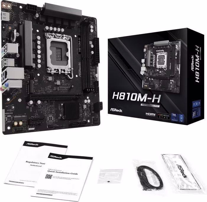 Scheda Madre ASROCK H810M-H Micro-ATX DDR5 Socket LGA 1851